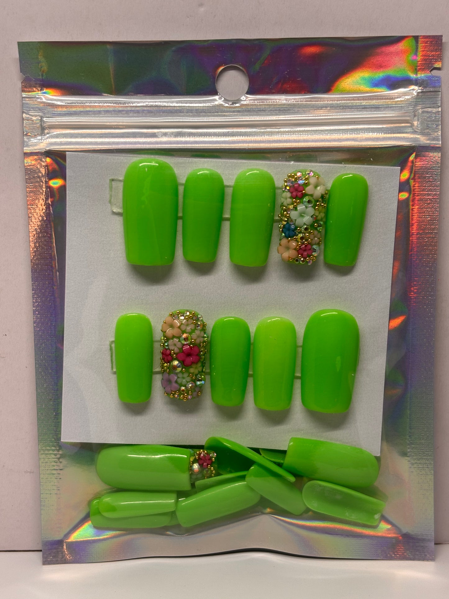 Spring Flowers Medium Square