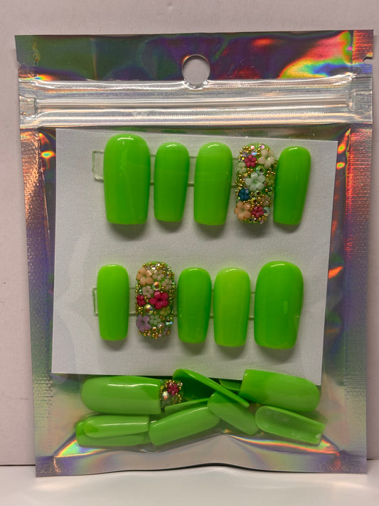 Spring Flowers Medium Square